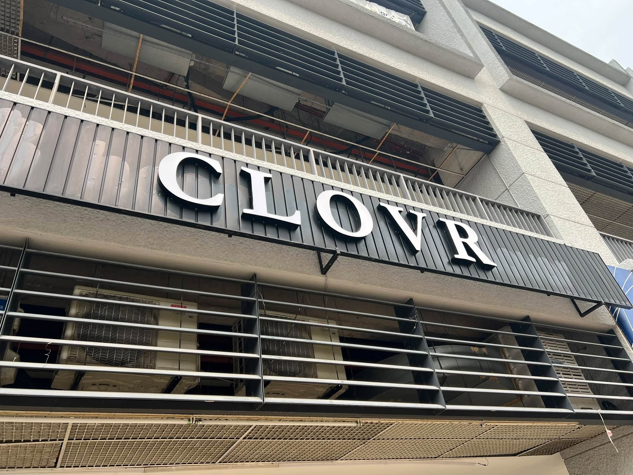 CLOVR Storefront Signage